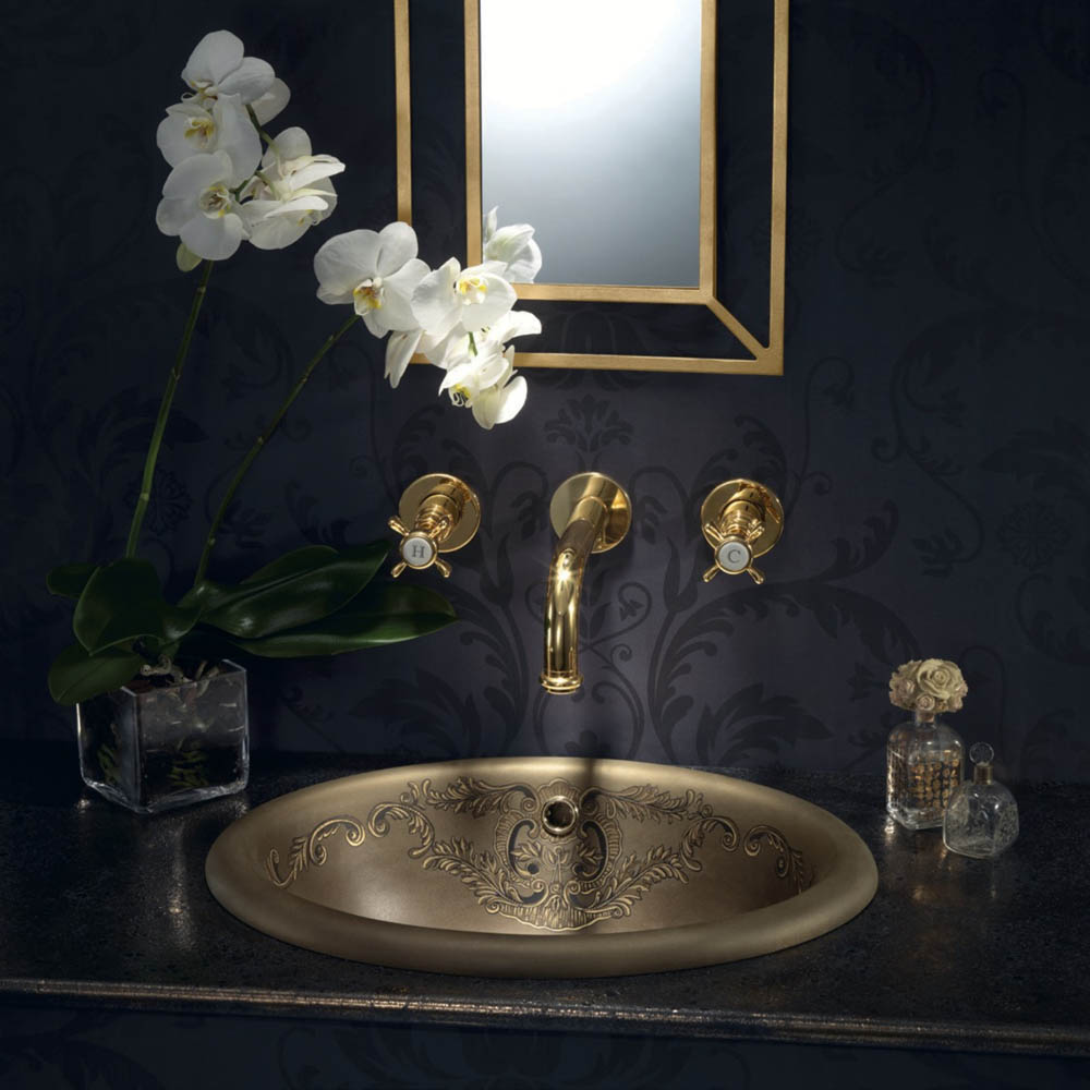 luxury bathroom wash basin