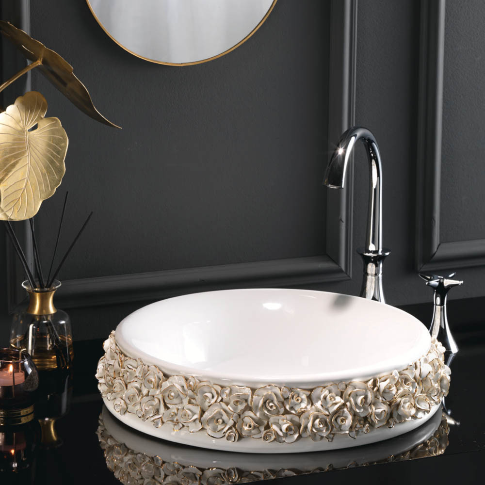 luxury bathroom sinks